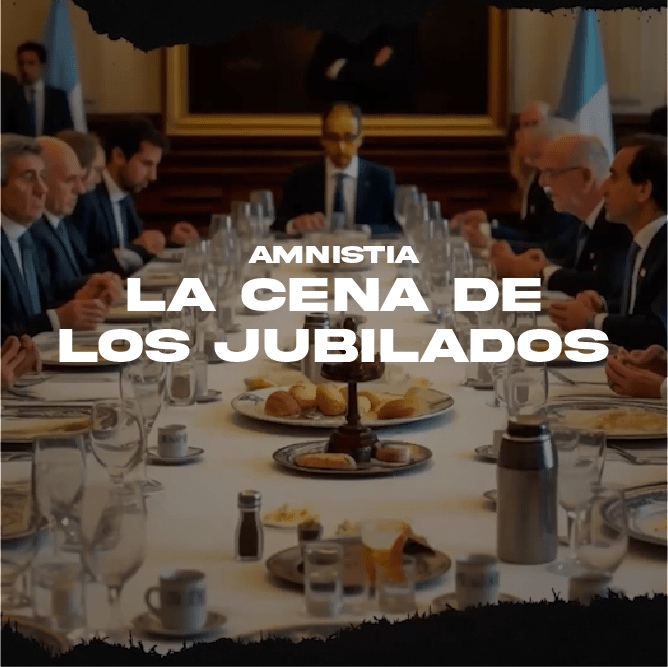Amnistía – Cena de los&nbsp;Jubilados